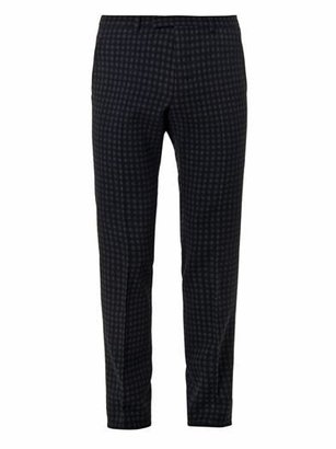Gucci Dylan checked wool trousers