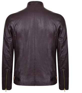 Paul Smith Leather Biker Jacket