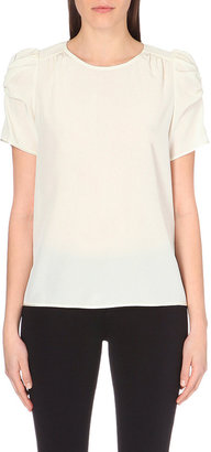 Marc Jacobs Ruched-Detail Silk Top - for Women