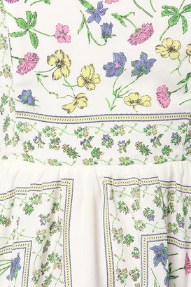 Ark & Co How Does Your Garden Grow? Ivory Floral Print Dress