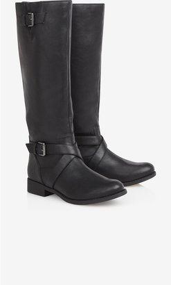 Express Buckled Riding Boot