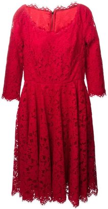 Dolce & Gabbana floral lace dress