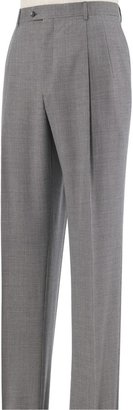 Jos. A. Bank Signature Year-Round Pleated Front Windowpane Trousers