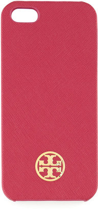 Tory Burch Robinson Logo iPhone Case, Carnation Red