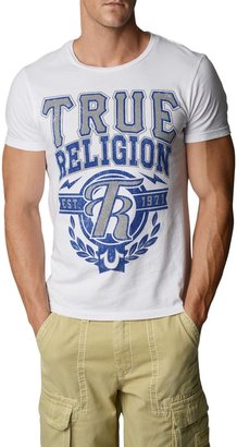 True Religion Hand Picked Tough City Crew Neck Mens Tee