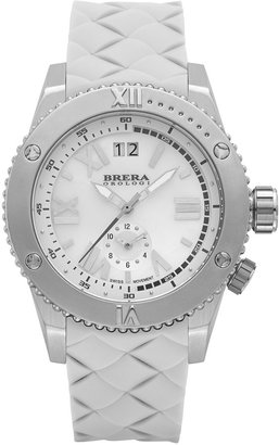 Brera Sirena Stainless Steel Watch, White
