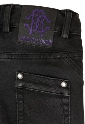 Roberto Cavalli Stretch Cotton Gabardine Jeans