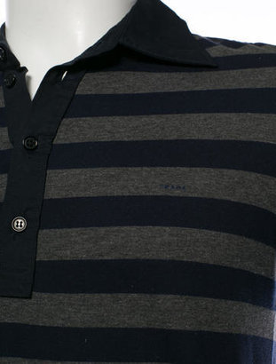 Prada Sport Long Sleeve Polo Shirt