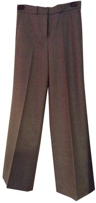 Saint Laurent Grey Wool Trousers