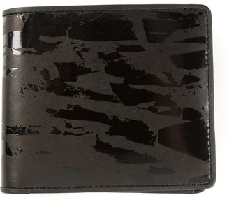 Issey Miyake texturized print wallet