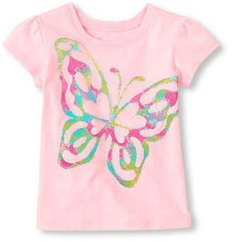 Children's Place Butterfly graphic tee