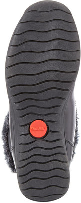Khombu Suzi Lace Up Faux-Fur Cold Weather Boots
