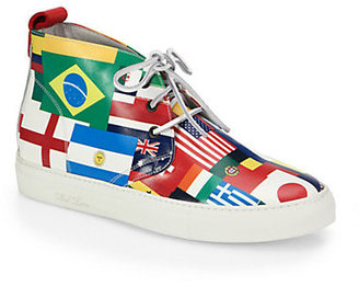 Del Toro World Cup Leather Chukka Sneakers