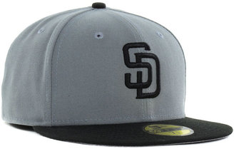 New Era San Diego Padres FC Gray Black 59FIFTY Cap