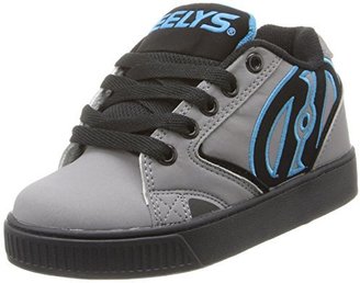 Heelys Propel Skate Shoe (Toddler/Little Kid/Big Kid), Grey/Black, 8 M US Big Kid