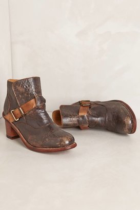 Anthropologie Standoff Belted Boots
