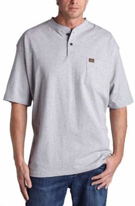 Wrangler RIGGS WORKWEAR Men's Big and Tall Short Sleeve Henley