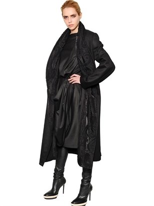Ann Demeulemeester Virgin Wool Blend Coat