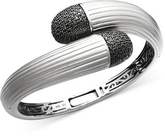 Effy Balissima by Black Diamond Wrap Bangle (1-1/2 ct. t.w.) in Sterling Silver