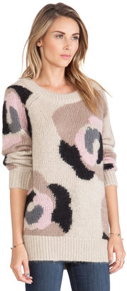 Kate Spade Deco Rose Mohair Sweater