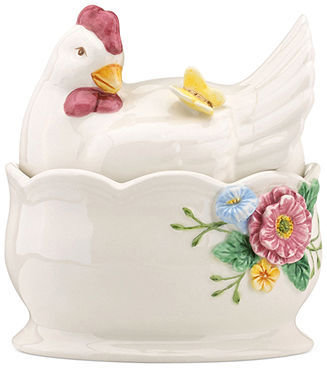 Lenox Dinnerware, Butterfly Meadow Figurals Covered Bowl