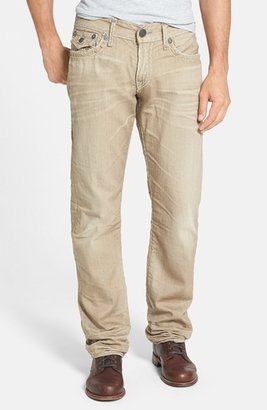 True Religion 'Ricky' Relaxed Fit Jeans (Khaki)