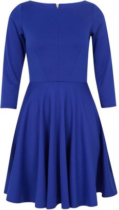 Closet Blu Flared 3/4 Sleeve Dress