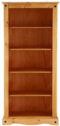 Corona Solid Pine Tall Bookcase