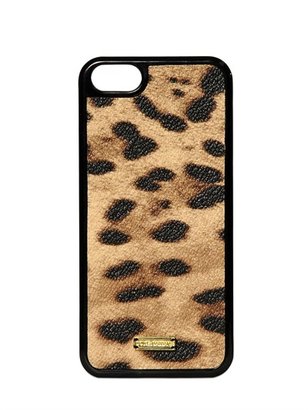 Dolce & Gabbana Leopard Printed Iphone 5 Case