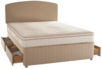 Sealy Layla Zoned Foam Divan Bed with Storage Options