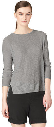 Calvin Klein Jeans Slub Knit Drop-Shoulder Sweater