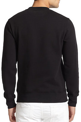 Diesel Black Gold Stretch Cotton Pocket Sweatshirt