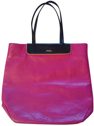Bally Pink Leather Handbag