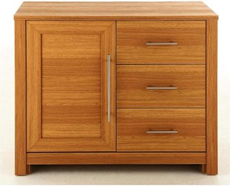 Consort Furniture Limited New Altima 1-Door, 3-Drawer Sideboard