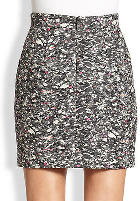 Proenza Schouler Carpet Pad Jacquard Mini Skirt