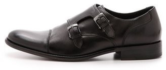 John Varvatos Luxe Monk Strap Shoes