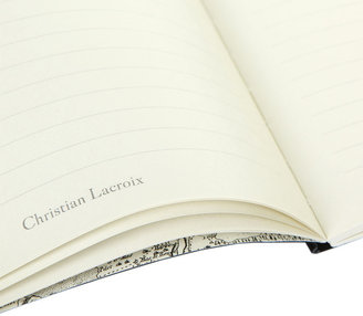 Christian Lacroix Riviera Flocked Notebook - A5