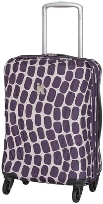 ABS by Allen Schwartz It Luggage Cabin 4W Expander Trolley Case - Purple Print