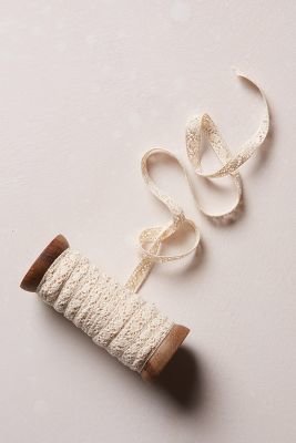 Anthropologie Lace Gift Ribbon
