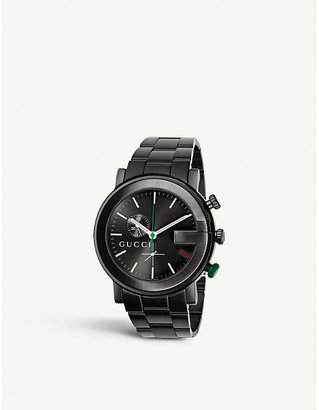 Gucci YA101331 G-Chrono Collection PVD and stainless steel watch