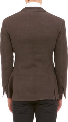 Ralph Lauren Black Label Linen Hopsack Two-button Sportcoat