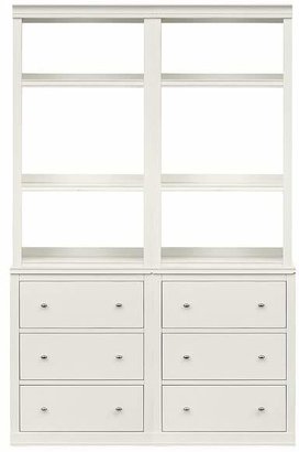 Pottery Barn Logan Bookcase with Drawers