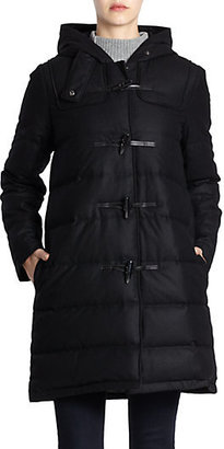 Theory Emmit Hooded Puffer Coat