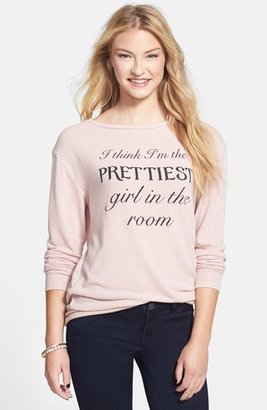 Ten Sixty Sherman 'Prettiest Girl' Sweatshirt (Juniors)