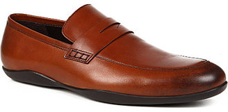 Harry's of London Downing burnished-leather loafers