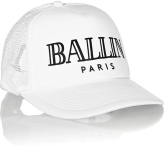 Ballin Brian Lichtenberg embroidered neoprene and mesh cap