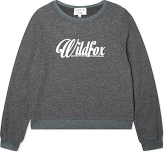 Wildfox Couture 60's logo sweatshirt 7-14 years