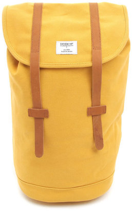SANDQVIST Stig Yellow Backpack