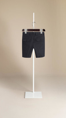 Burberry Formal Tailored Wool Shorts