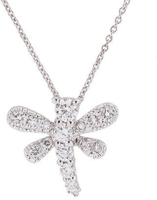 Roberto Coin Tiny Treasures Diamond Dragonfly Necklace